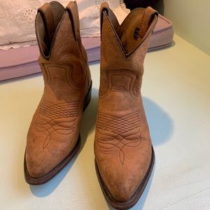 Frye Ankle Cowboy Boots